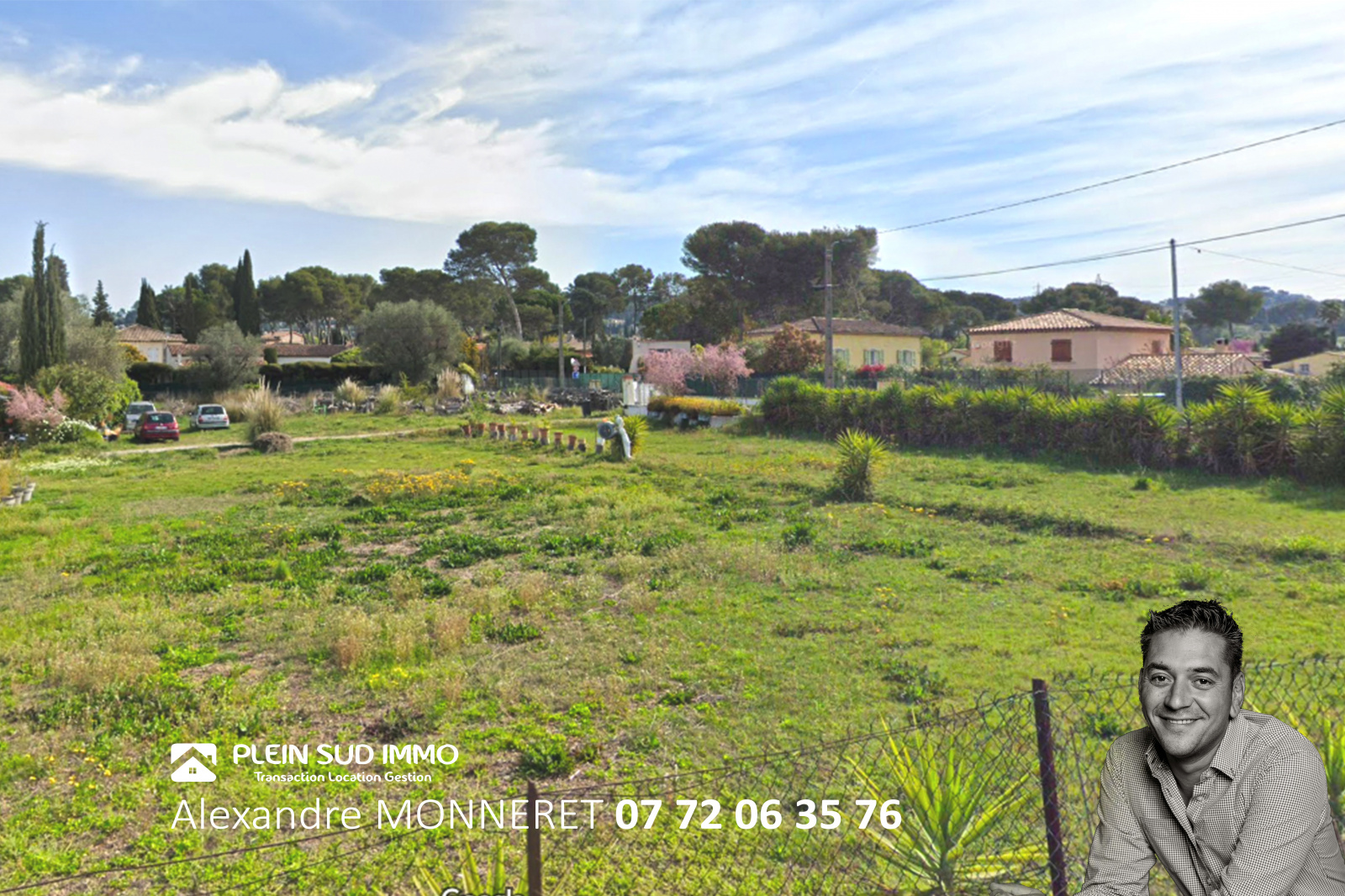 Image_, Terrain à batir, Mougins, ref :VTE110000617